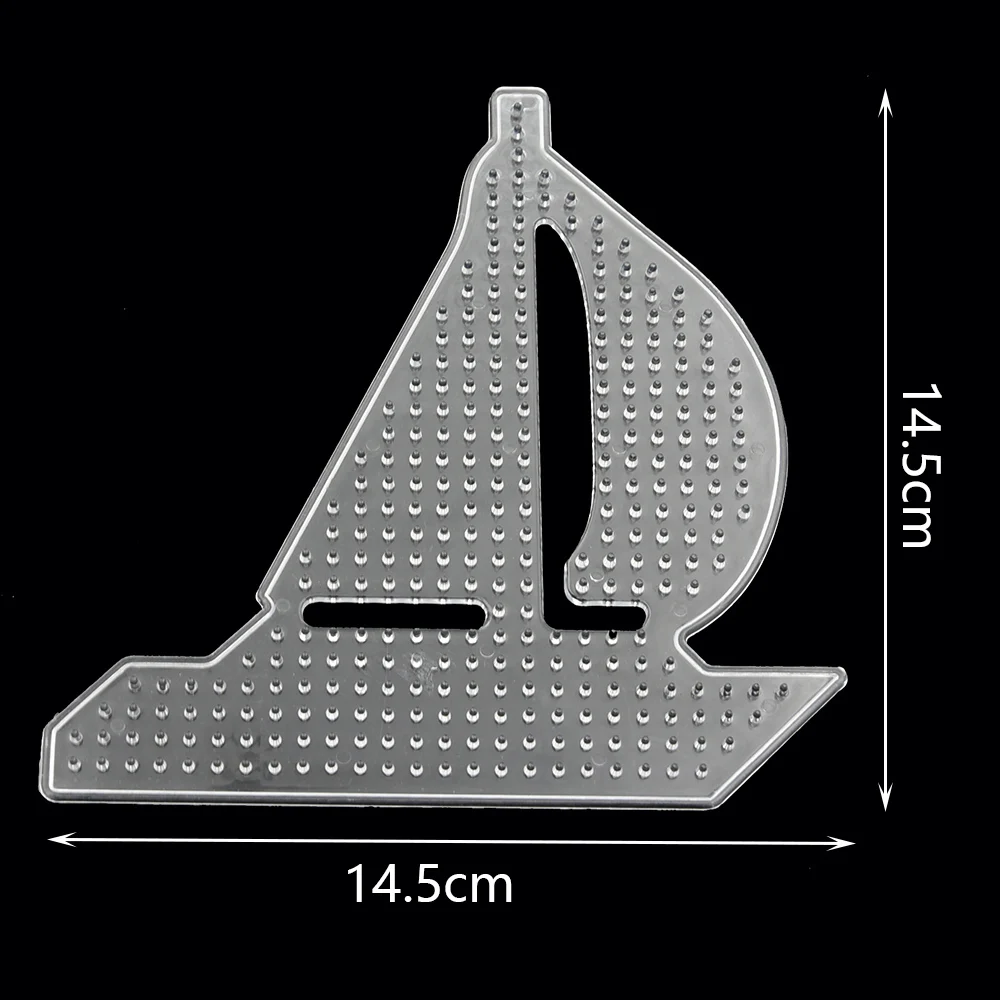 Colorful DIY Beads Tool Educational Puzzle Pegboard Template
