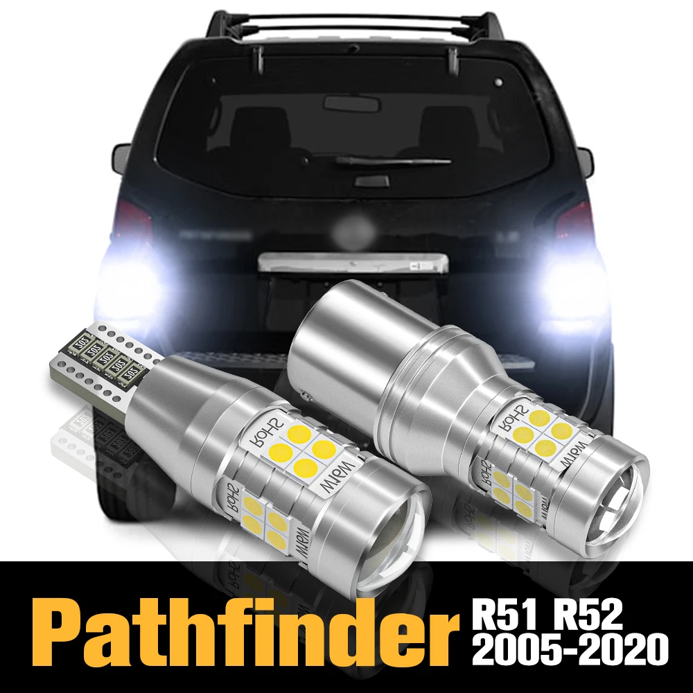 

2pcs Canbus LED Reverse Light Backup Lamp Accessories For Nissan Pathfinder R51 R52 2005-2020 2010 2011 2012 2013 2014 2015 2016