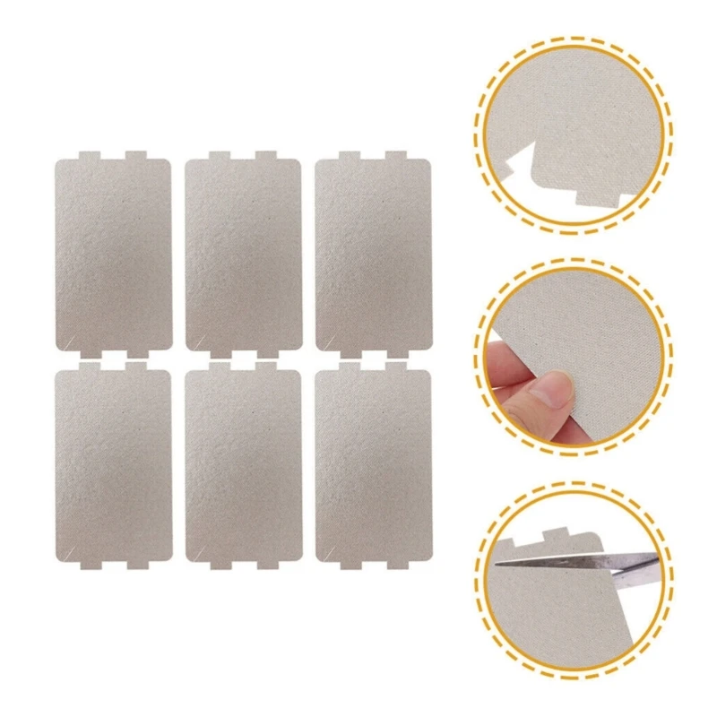 Mica Plates 6 Sheets for Microwave microwave oven mica sheet microwave oven spare parts