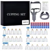 30Pcs Massage Vacuum Cupping Therapy Set Body Massager Suction Cups Set Plastic Vacuum Cupping Pump Relax Suction Pump Massager 1