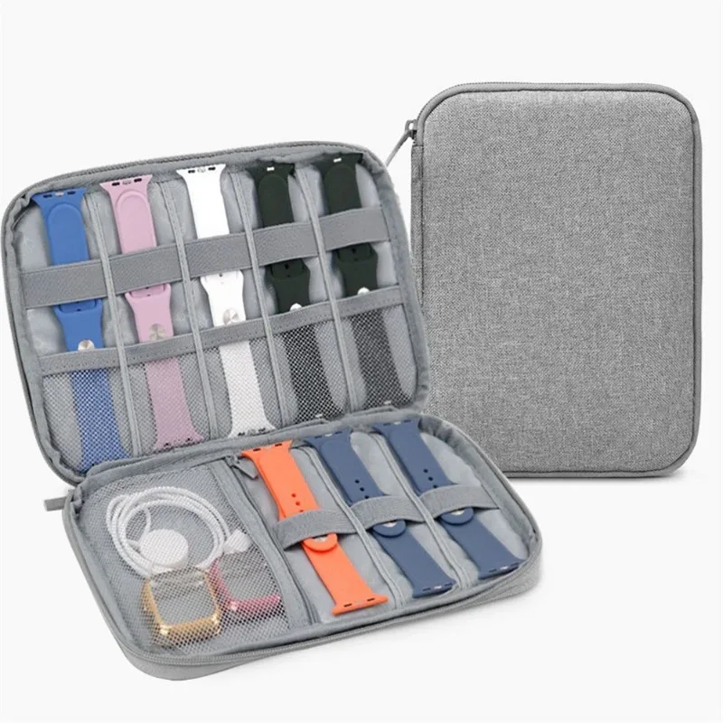 Portable Watch Band Storage Case Waterproof Travel Organizer Bag
