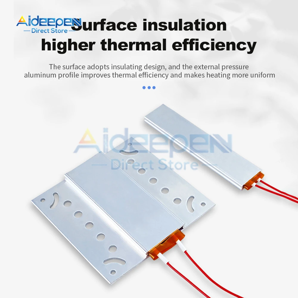 110V220V12V180290DegreesCelsiusPTCHeatersHeatingElementHair