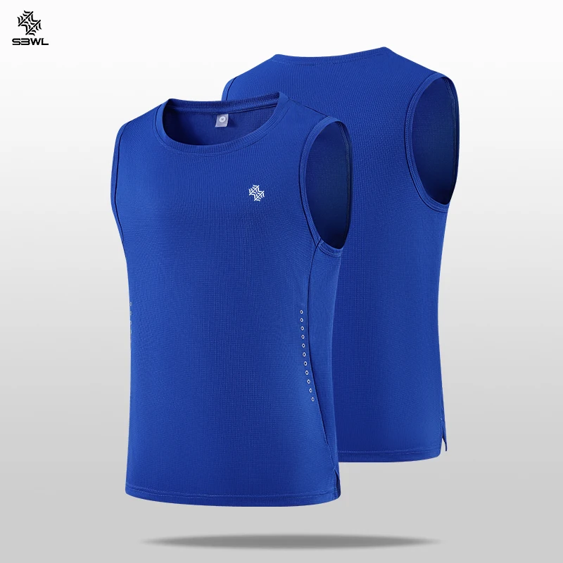 SBWL High-quality sleeveless sports T-shirts for men and women, quick-drying outdoor sports vests 3