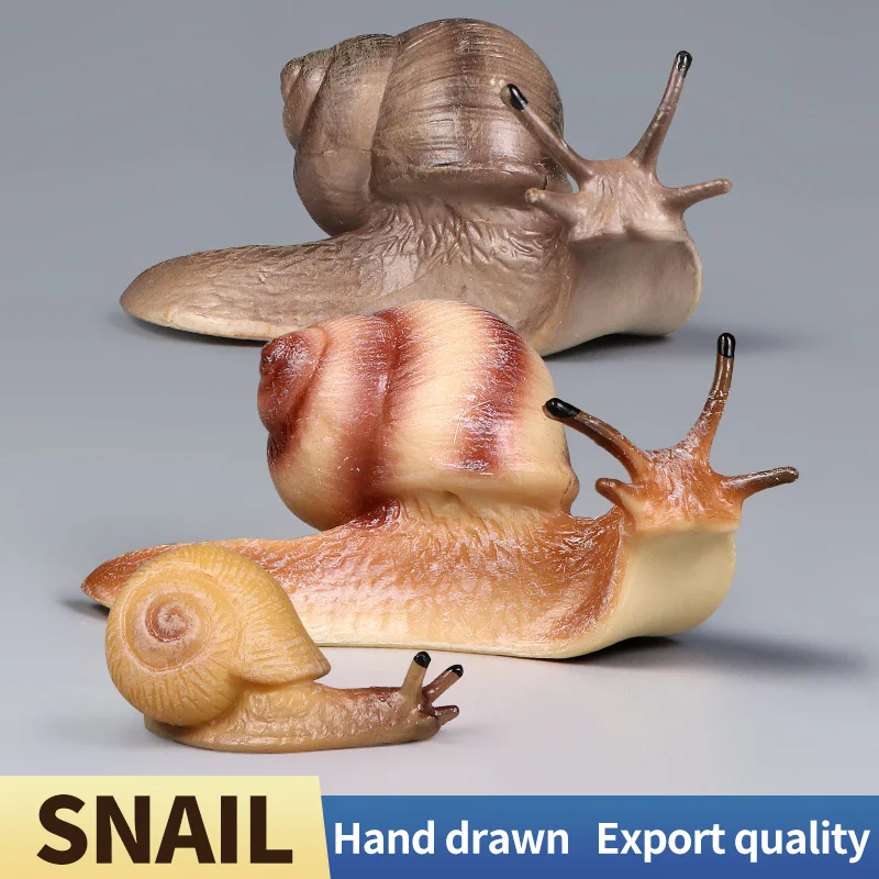 New Insect Animals Model Snail Action Figures Collection Decor