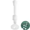 Vaser Lipo Skin Cover with 3 Components Base, Plate, and Cap Made of Silicone Multiple Diameters White 1