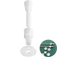 Vaser Lipo Skin Cover with 3 Components Base, Plate, and Cap Made of Silicone Multiple Diameters White 1