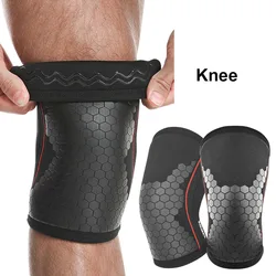 Premium Neoprene Compression Knee Sleeves for Weightlifting and Training Workouts (Knee support)
