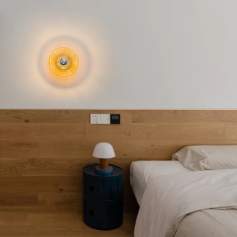 LED Wall Lamp Wall Light Nordic LED Wall Lamp for Bedroom Bedside Living Room Backdrop Study