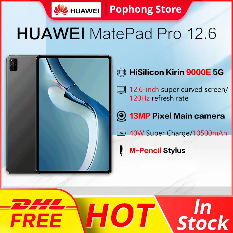 HUAWEI matepad Pro12.6 8/256GB Kirin9000