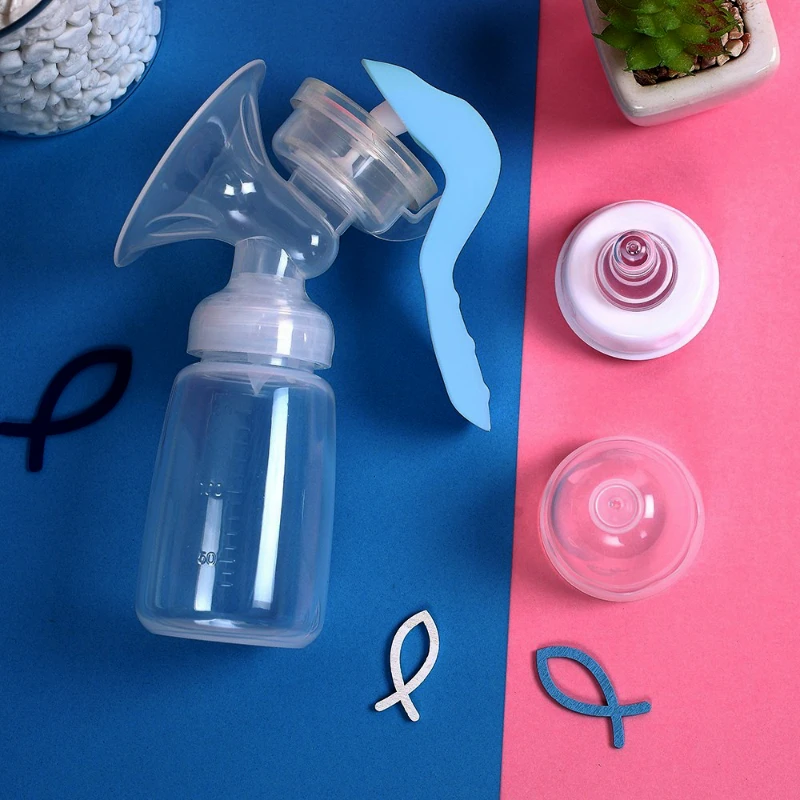 Manual Postpartum Breast Pump Painless High Suction for Pregnant Women Three Color Milking Machine Portable Baby Product 3