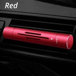 Car Vent Air Freshener - Custom Aroma and Color Options for Odor - Free Auto Interiors (Red)