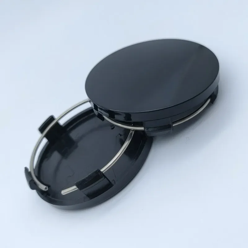 Wheel Hub Caps 4pcs 56mm 60mm Car ABS Black Silver Universal Vehicle Cover Badge Emblem wheel hub covers wheel hub caps
