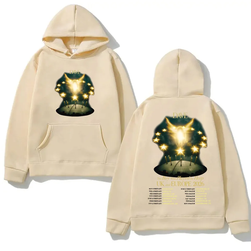 新品未使用⭐︎匿名配送　未開封　レア　電気グルーヴ　PORTRAIT Hoodie Dave The Boy Who Played the Harp new album tour2026 Hoodie Graphic