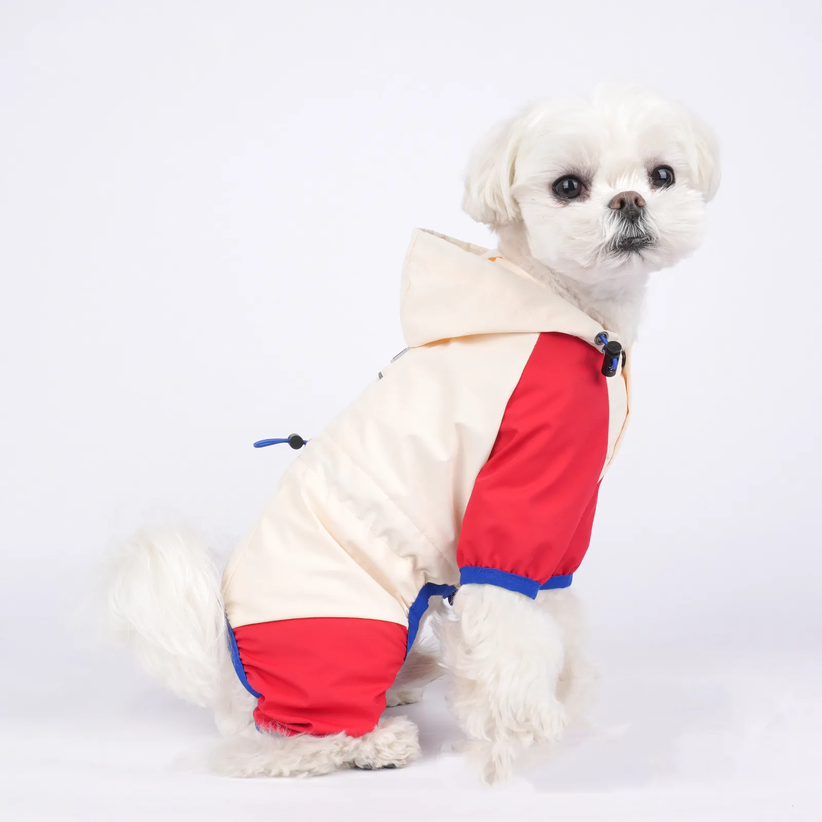 Dog Waterproof Clothing Jumpsuit Pomeranian Poodle Bichon Frise