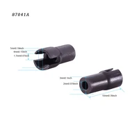 2pcs/lot Ho Scale 1:87 Railway Train Accessories Coupler Connector ABS Plastic Motor Drive Rod Train Model Connecting Rod 2