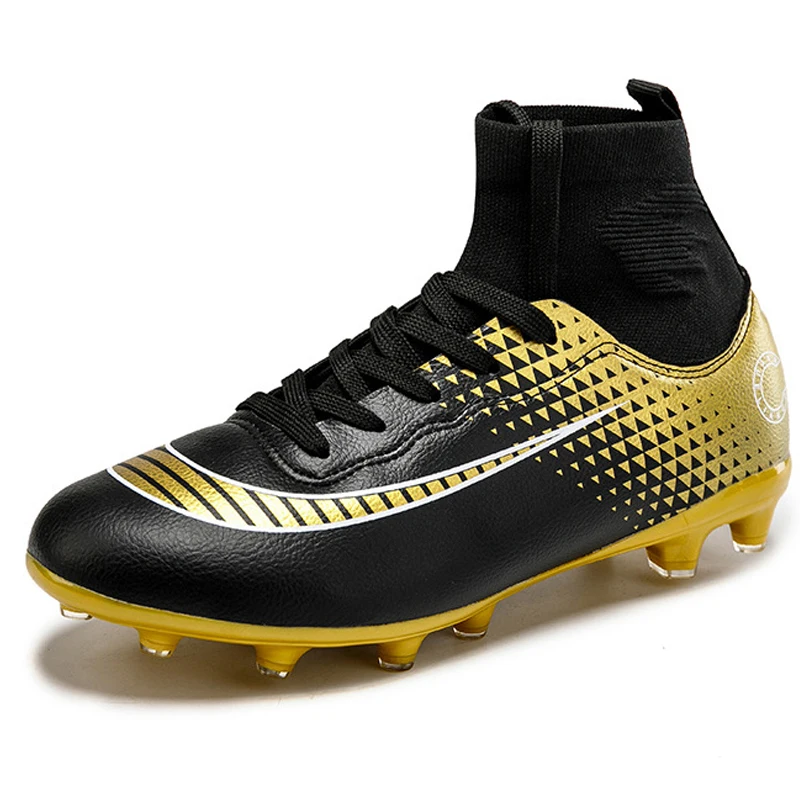 Size 30-45 Men Kids Turf Indoor Soccer Shoes Outdoor FG Futsal Cleats Hard Court Training TF Football Boots Sport Sneakers