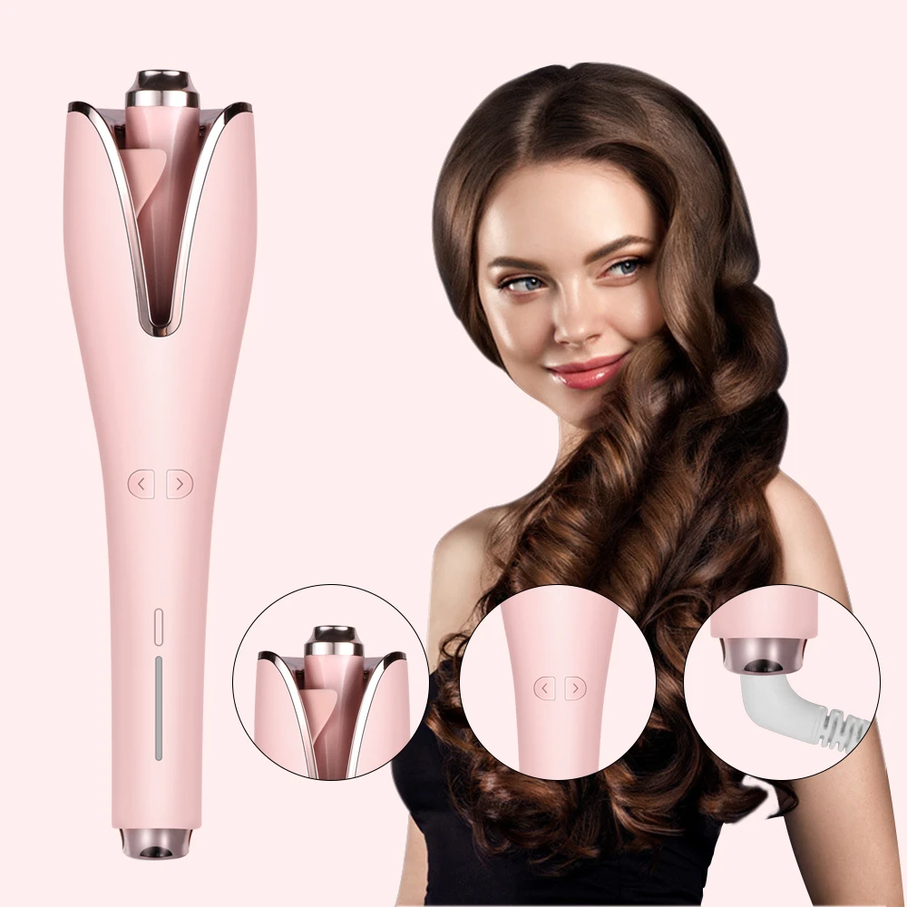 Negative Ion Hair Curler Automatic Curling Iron Portable Hair Waver