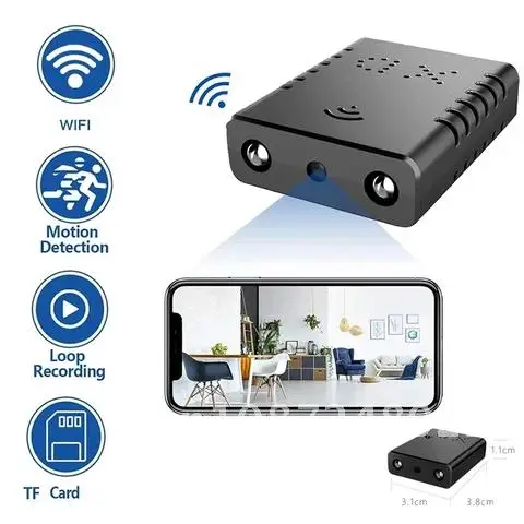 

XD Mini Wifi Camera HD 1080P Home Security Camera Night Vision Motion Detection Video Recorder Support TF Card