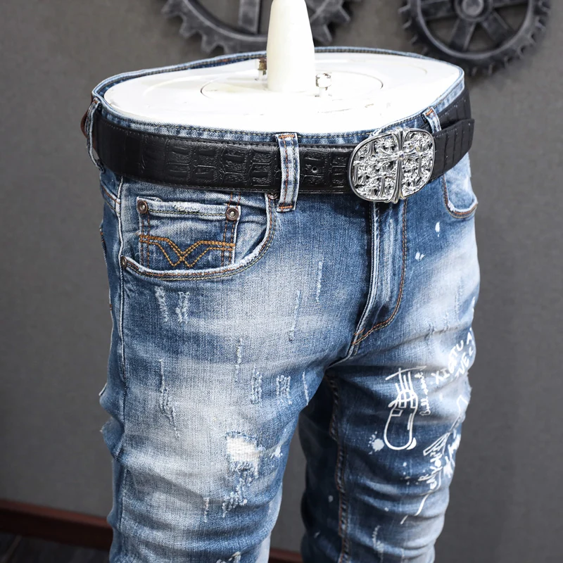 Рисунок 4 - Джинсы мужские в стиле ретро