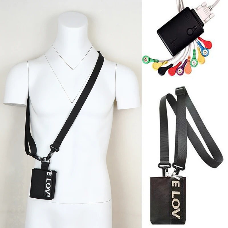 Portable Storage Case Oxford Cloth Waterproof Carrying Case With Removable Strap Shockproof Bag For Blood Pressure Monitor