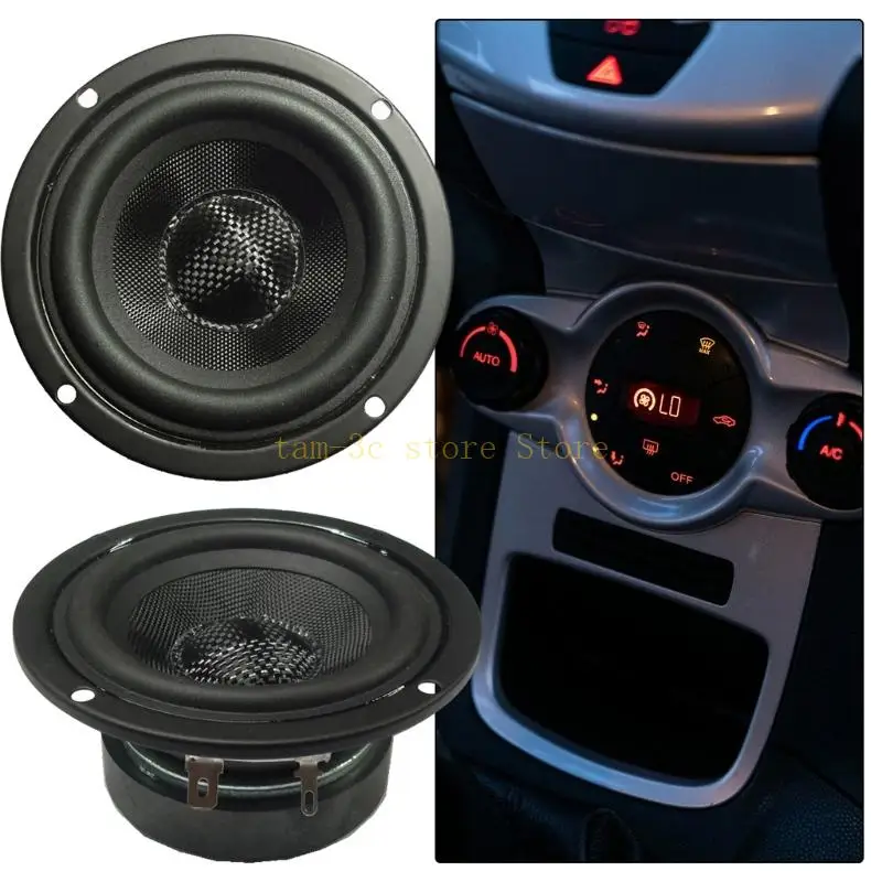 3inch Waterproof Subwoofer Hifi Speakers Full Frequency Dynamic 4OHM 15W Speakers D0UA