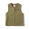 Endeavour&Bloom WWII USN N-1 Deck Vest Wool Lining Sleeveless Jacket Waistcoat 1