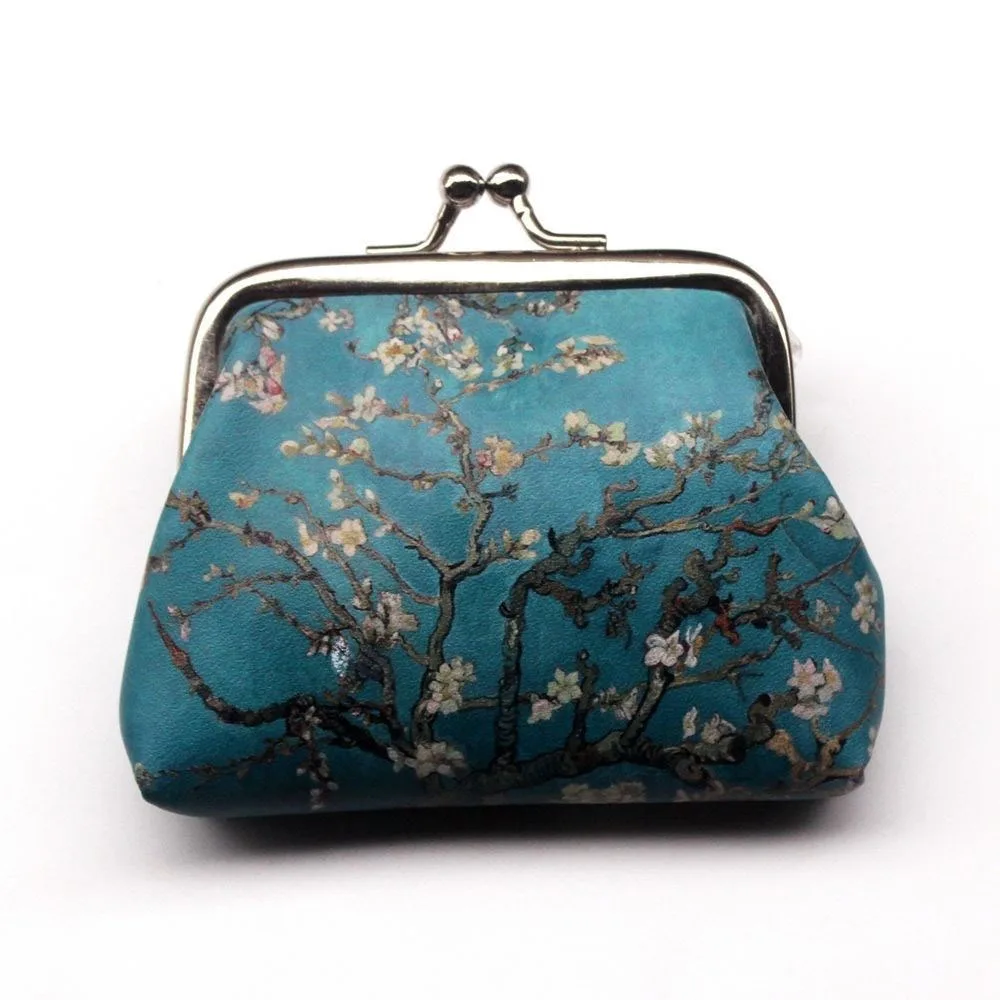New PU Coins Wallet Women Girls Money Bag Retro Creative Students Keys Earphone Lipstick Purse Party Gifts