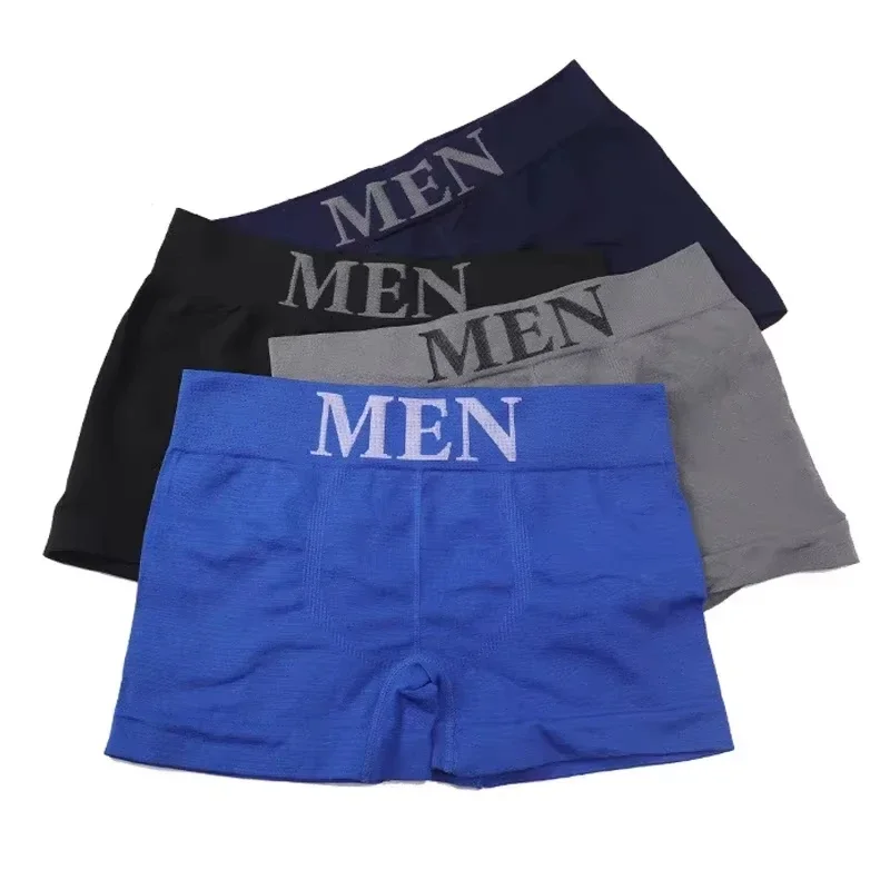 5 Pcs Men’ Boxer Briefs Breathable Soft St