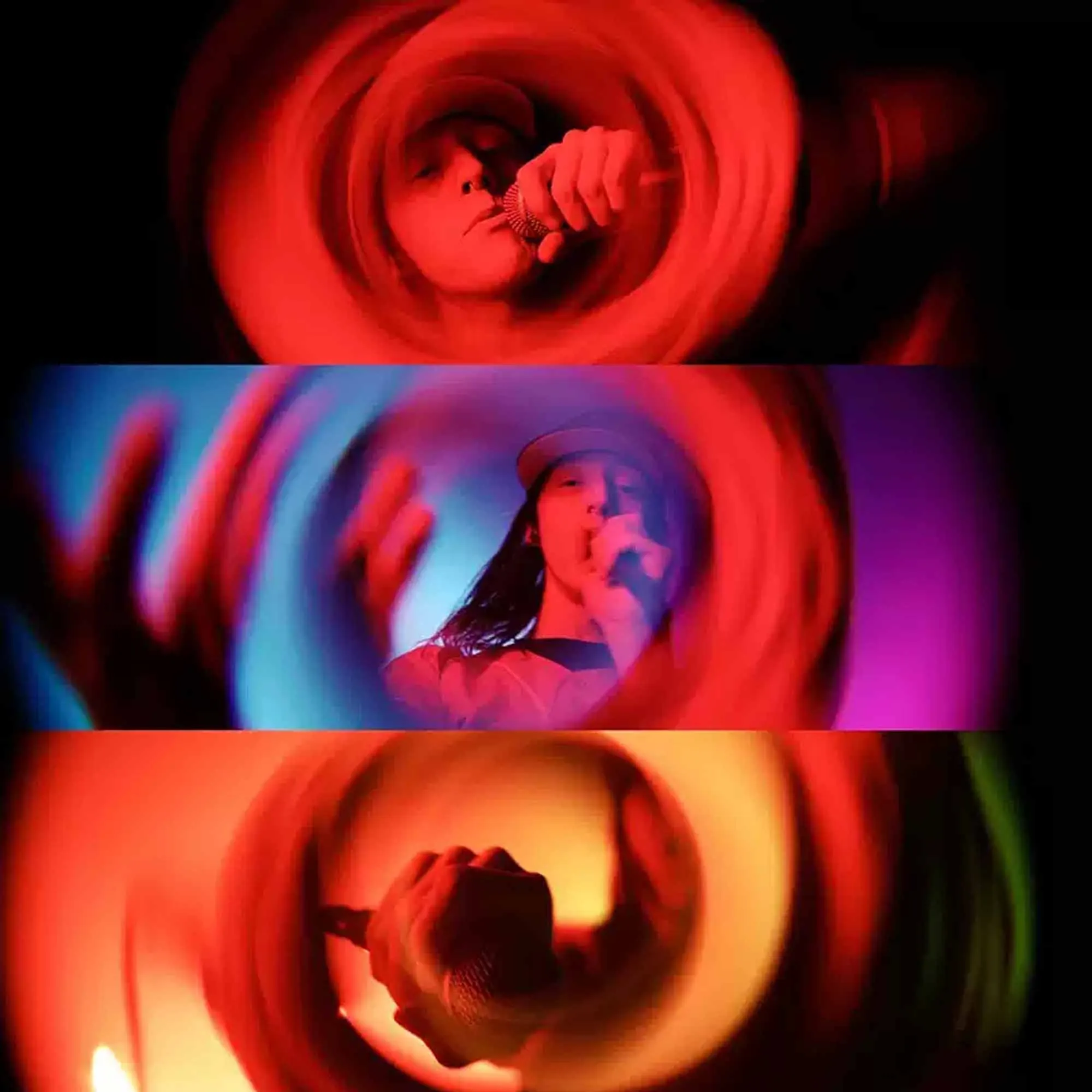 특수 효과 볼텍스 필터 유리 프리즘 카메라 DSLR 사진 촬영용 전경 블러 필름 소품 액세서리