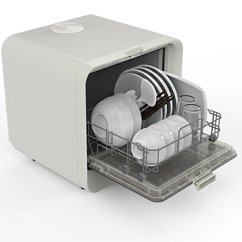 Countertop Portable Embedded Desktop Large Capacity Disinfect Dishwasher Machine Without Installation 4