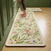 Kitchen Floor Mat Anti-slip Water-absorbent Carpet Soft Diatom Mud Absorbent Foot Mats Non-slip Home Decoration Long Rug 주방바닥매트 3