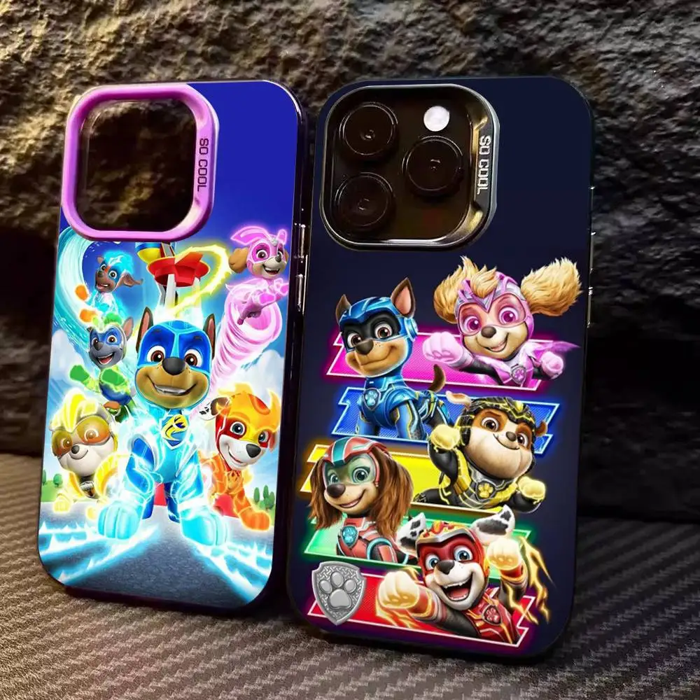 Adorable Cartoon P-Paw Colorful Phone Case Shell