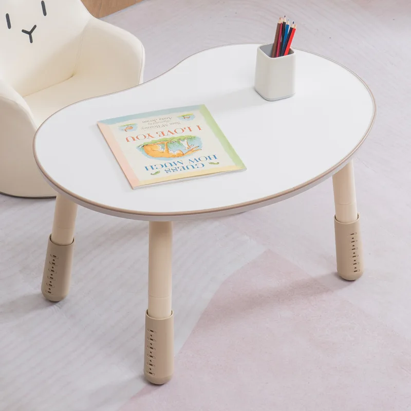 Korean Pea Table Children's Peanut Table Baby Early Education Learning Kindergarten Kids Reading Desk Baby Cute Furniture