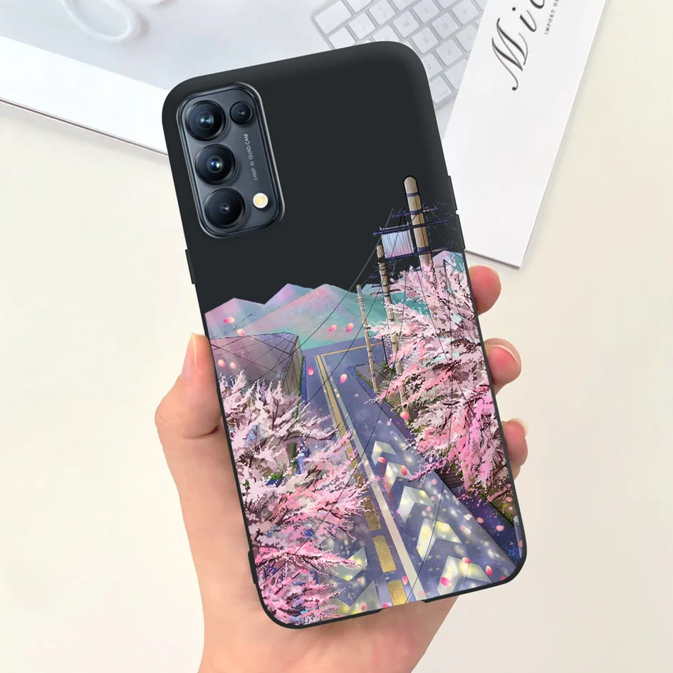 Fashion Painted Soft Silicone Shockproof Phone Case Cover