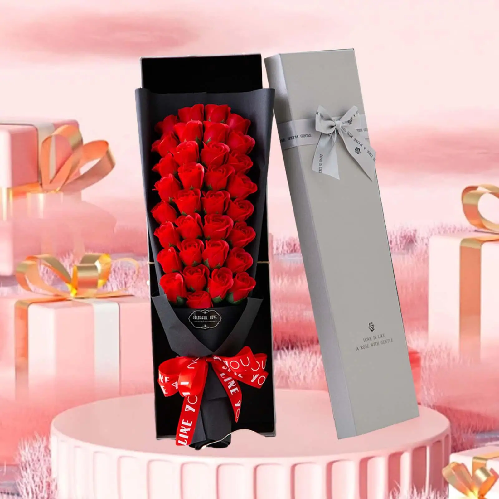 

Искусственное мыло цветок день Святого Валентина Декор на годовщину День матери ее