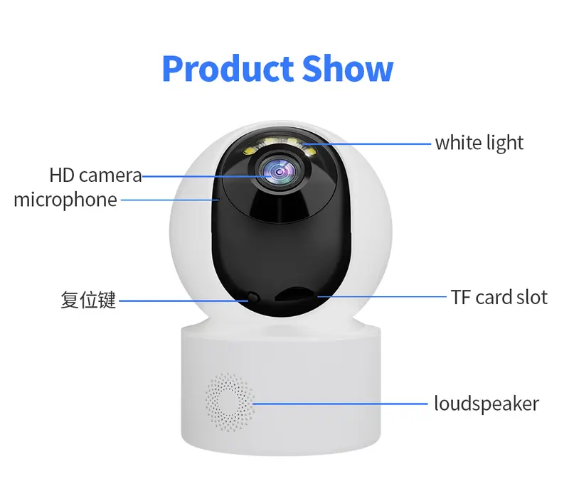 Yoosee 5MP WiFi Security PTZ Indoor IP Camera 3MP Smart Home Safety Color Night Vision Siren Alarm Humanoid Detection Ai Track - Image 6