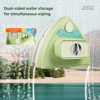 유리 청소 도구 가정용 브러시 양면 마그네틱 창 클리너, 고층 건물 다기능 유리 클리너, 신제품