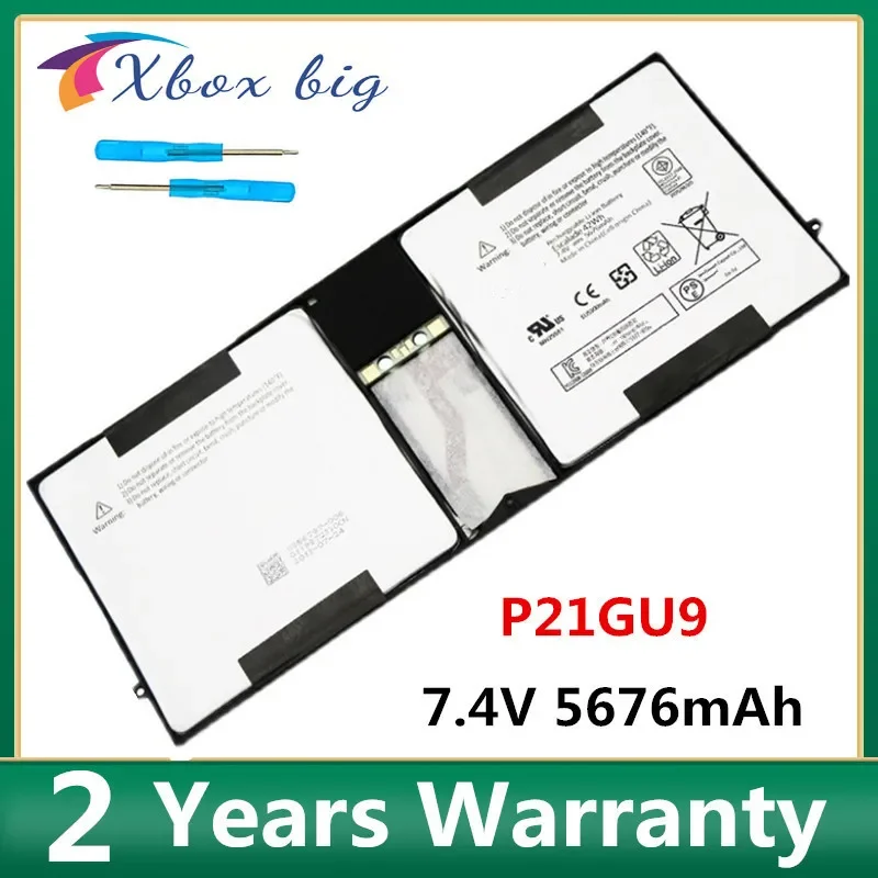 

7.4V 42WH P21GU9 Laptop Battery For Microsoft Surface Pro 2 1601 Pro 1 1514 2ICP5/94/104