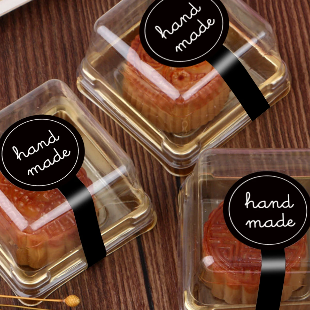100 Stück/10 Blatt individuelle Text-Siegelaufkleber, personalisierte Geschäftslogos, Namensverpackungsetiketten für Box-Siegel, Kuchen, Backdekoration – Detail 8