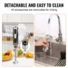VEVOR 8 Speed Immersion Mini Portable Blender Handheld Mixer Machine 200W 500W  Cordless Recharge home-appliance for Kitchen 5
