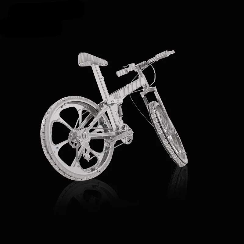 mountain bike 3D Metal Puzzle Model Kits DIY Laser Cut Puzzles Jigsaw Toy For Children 3