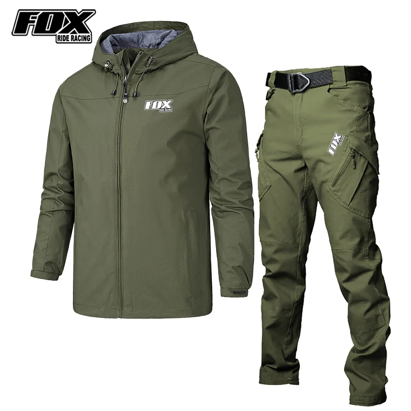 Giacca Softshell Tattica Uomo Impermeabile - Militare Con Cappuccio Per Outdoor, Caccia E Campeggio - Foto 6