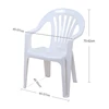 Plastic Lycra Spandex Arm Chair Cover Wedding Chair Covers For Event Party Hotel Decoration 6