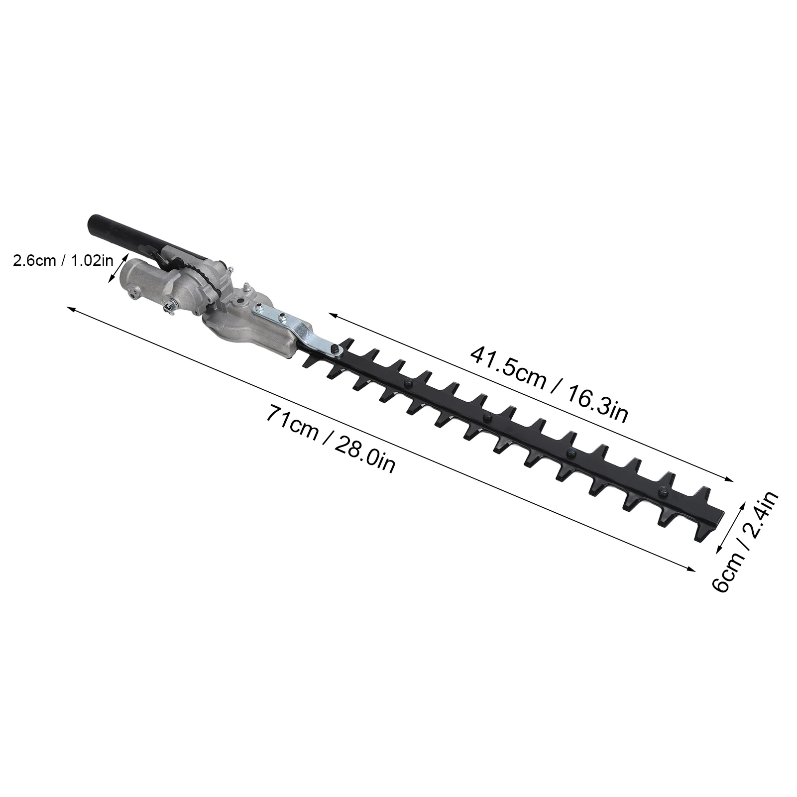 26mm Hedge Trimmer Blade Attachment Replacement Parts for Brush Cutters Garden Trimmers 6