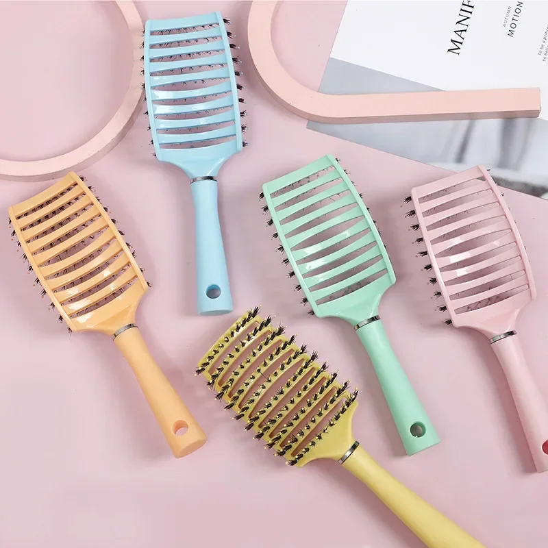 오리지널 헤어 브러시 매직 헤어 빗 Detangling 헤어 브러시 Detangle 이가 마사지 빗 여성 Tangle Hairdressing Salon 2021