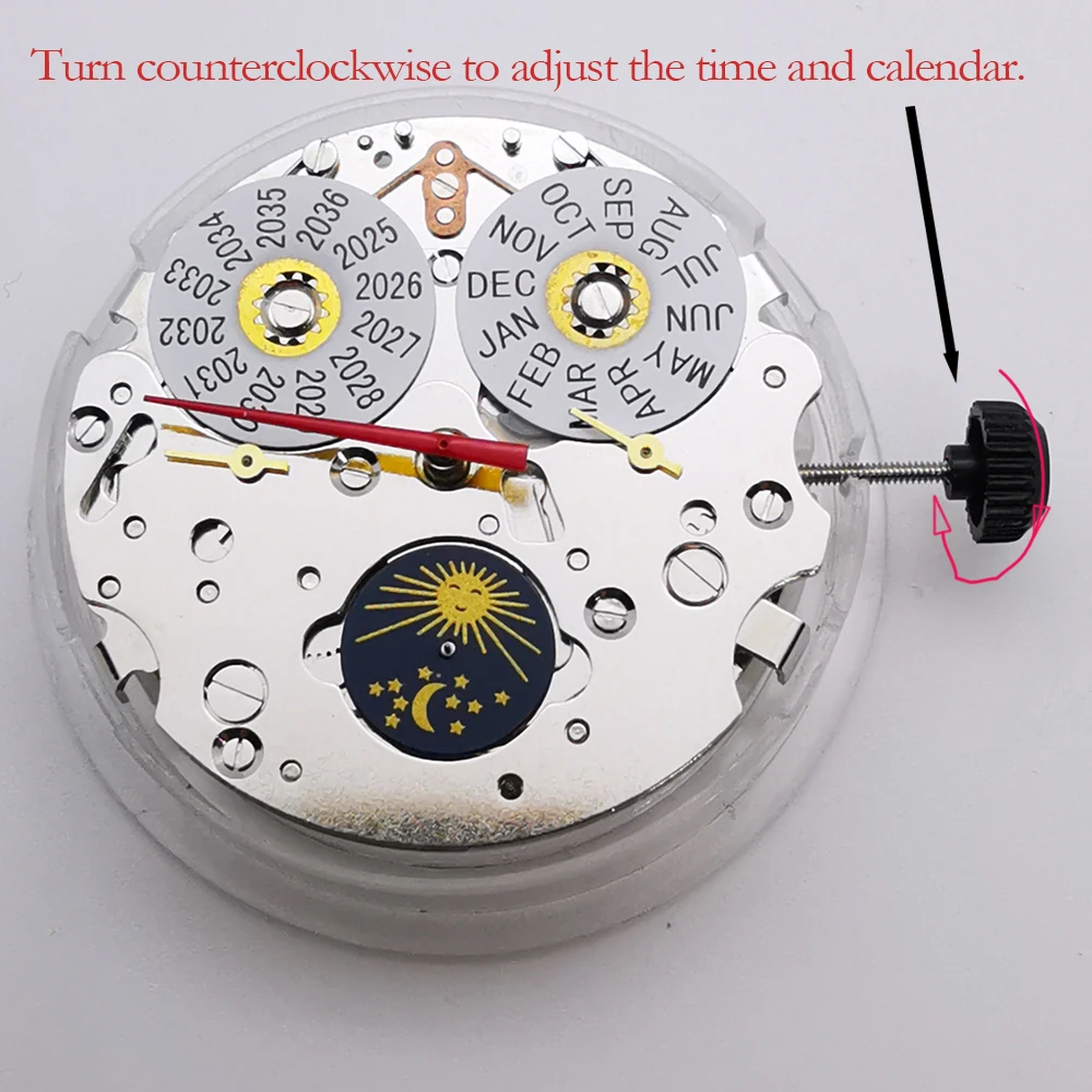 Stainless Steel Watch Case with Dial and Hands - Premium Watch Accessories