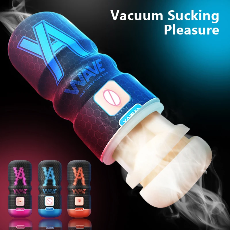 Masturbation Cup Anal Vagina Pocket Pussy Blowjob Massager for Men 18+
