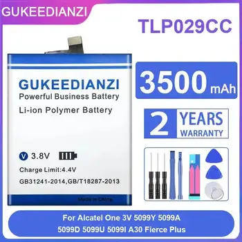 Batteria del telefono cellulare TLP029CC 3500Mah per Alcatel One 3V 5099Y 5099A 5099D 5099U 5099I A30 Fierce Plus