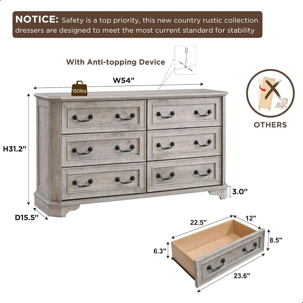 Rustic Chest of Drawers 2