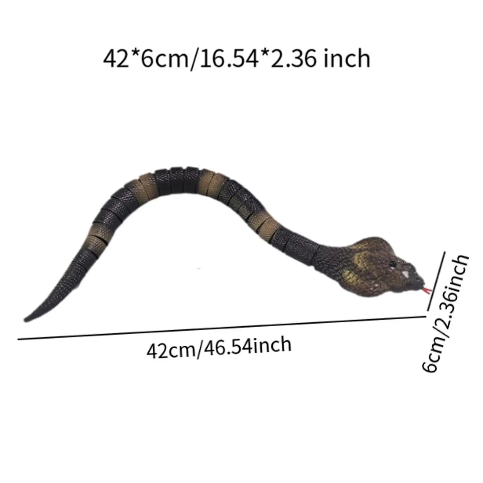 Remote Control Snake Animal Crawling Vehicle for Party Tricks Birthday Gifts 6